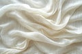 White canvas background, material. The image is generated with the use of an AI. Royalty Free Stock Photo