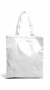 White canvas bag isolated on white background, Generative AI illustrations Royalty Free Stock Photo