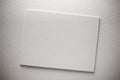 White canvas board in blck and white Royalty Free Stock Photo