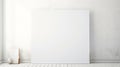 White canvas for digital creativity Royalty Free Stock Photo