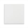 White canvas frame mock up template square size isolated on white background with clipping path for arts painting and photo Royalty Free Stock Photo