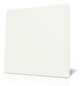White Canvas Wraps template for presentation layouts and design. 3D rendering