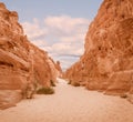 White Canyon Sinai Peninsula, Egypt Royalty Free Stock Photo