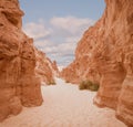 White Canyon Sinai Peninsula, Egypt Royalty Free Stock Photo