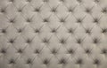 White capitone tufted fabric upholstery texture