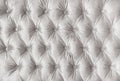 White capitone tufted fabric upholstery texture