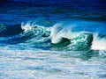 White Capped PacificOcean Waves, Sydney, Australia Royalty Free Stock Photo