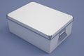White Cardboard Storage Box