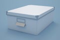 White Cardboard Storage Box