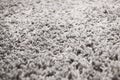 White carpet background texture, close up, gray textile texture, fluffy rug background, Wool fabric texture, beige hairy Royalty Free Stock Photo