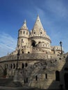 White Castle in Budapest. Budapest Fisherman bastion Royalty Free Stock Photo