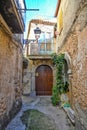 The small village of Castelcivita, Italy. Royalty Free Stock Photo