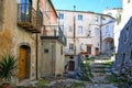 The small village of Castelcivita, Italy. Royalty Free Stock Photo