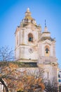 White cathedral Lagos Portugal Royalty Free Stock Photo