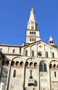 White cathedral of Modena Royalty Free Stock Photo