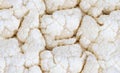 White cauliflower closeup seamless background Royalty Free Stock Photo