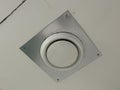 White ceiling vent, Commonly used in bathrooms Royalty Free Stock Photo