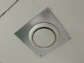 White ceiling vent, Commonly used in bathrooms Royalty Free Stock Photo