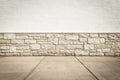 White cement texture stone wall background Royalty Free Stock Photo