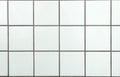 White ceramic bathroom wall tile pattern for background Royalty Free Stock Photo