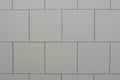 White ceramic brick tile wall background seamless wall pattern Royalty Free Stock Photo