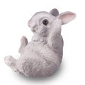 White ceramic bunny Royalty Free Stock Photo
