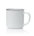 White ceramic coffee mug Royalty Free Stock Photo