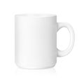 White ceramic mug Royalty Free Stock Photo