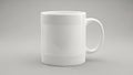 Side likely for customization. The mug features a cylindrical Royalty Free Stock Photo