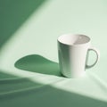 The angle of light creates a distinct elongated shadow adding Royalty Free Stock Photo