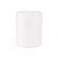 White ceramic mug on isolated background with clipping path. Blank drink cup for your design Royalty Free Stock Photo