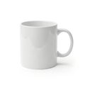 White ceramic mug isolated on white background isolated on white background Royalty Free Stock Photo