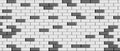 White ceramic pattern texture. Tile wall background. Retro rectangle brickwall. Abstract wallpaper.