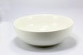 White ceramic porcelain bowl