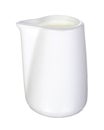 White ceramic saucier Royalty Free Stock Photo
