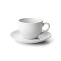 Plain white background, emphasizing the cup\'s clean lines and the Royalty Free Stock Photo