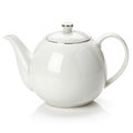 White Ceramic Teapot Royalty Free Stock Photo