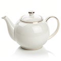 White Ceramic Teapot Royalty Free Stock Photo