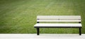 White chair with terrace outdoor for relax time Royalty Free Stock Photo