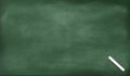 A white chalk on Chalk rubbed out on blackboard.School blackboard.Black blank chalkboard for background. Royalty Free Stock Photo