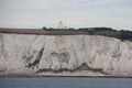 White chalk cliffs Royalty Free Stock Photo