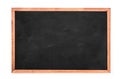 A white chalk on Empty Chalk board Background/Blank Royalty Free Stock Photo