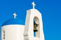 White chapel. Protaras, Cyprus Royalty Free Stock Photo