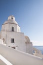 White Chapel Santorini Royalty Free Stock Photo