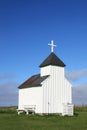 White chapel of Unstad