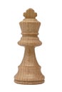 White Chess King Isolated on White Background Royalty Free Stock Photo