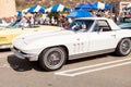 White 1965 Chevrolet corvette