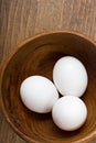 White chicken egg closeup