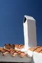 White Chimney Royalty Free Stock Photo