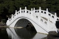 White Chinese Bridge Royalty Free Stock Photo